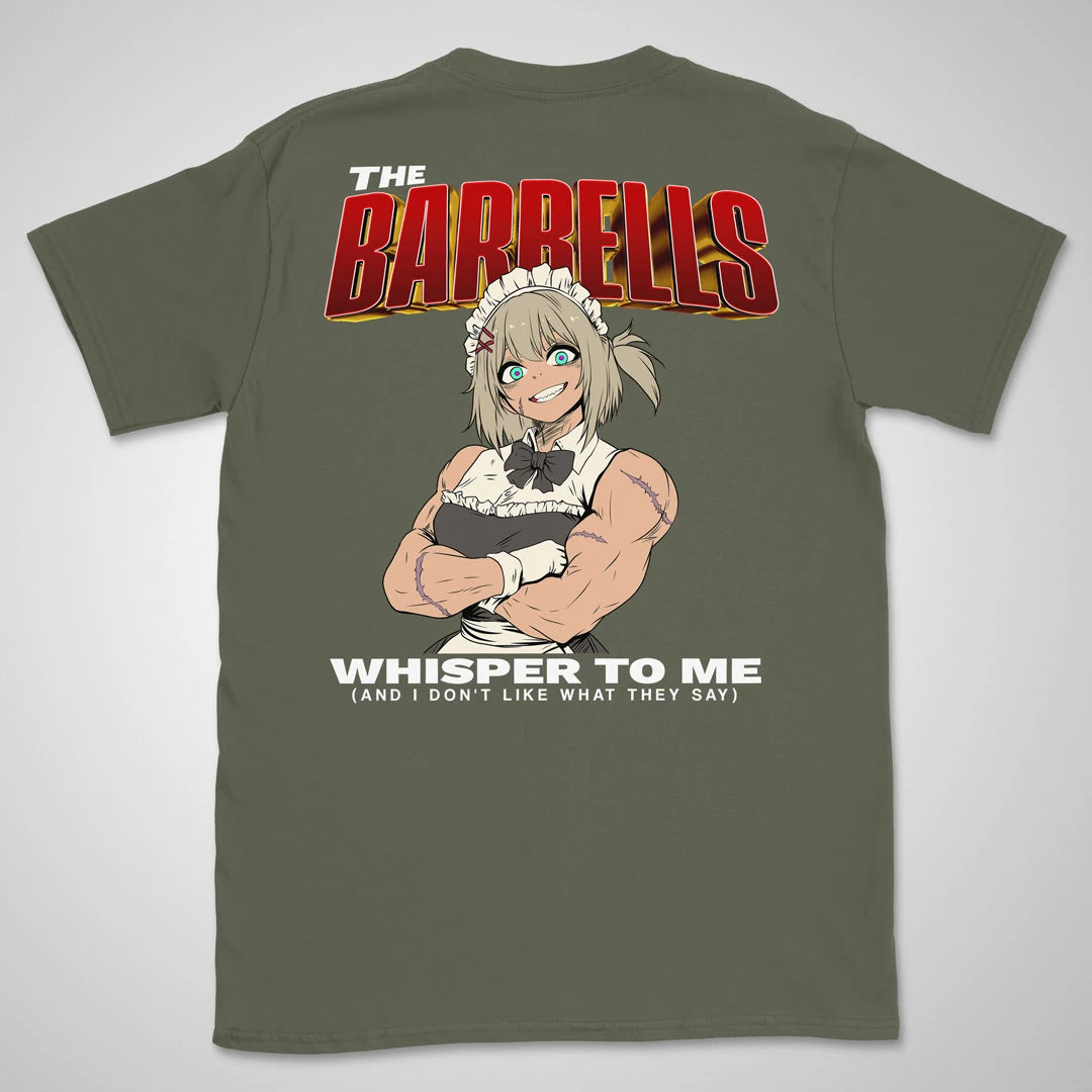 Barbell Whisperer | back print ❀ T-shirt