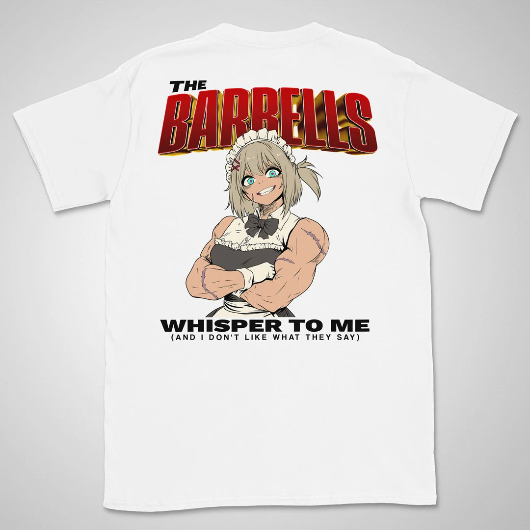 Barbell Whisperer | back print ❀ T-shirt