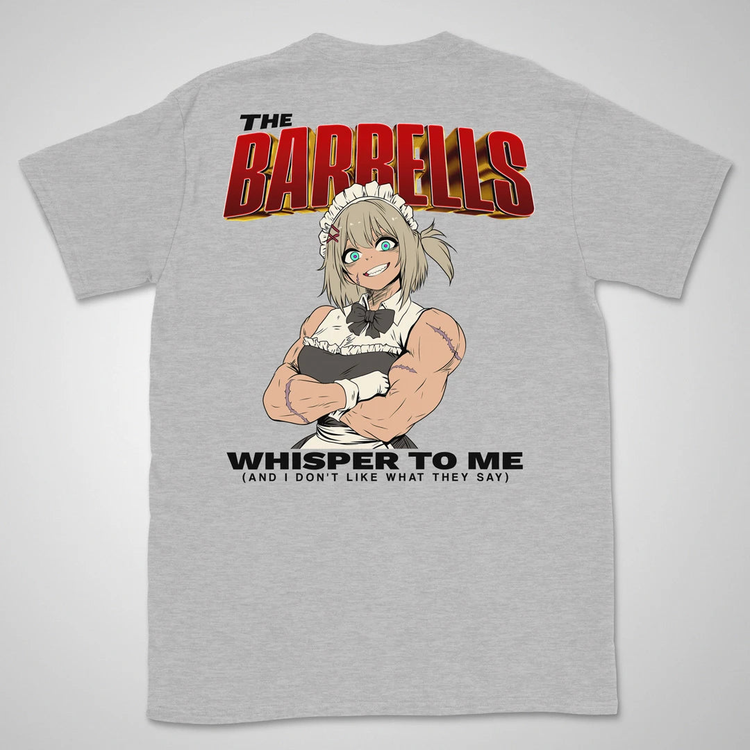 Barbell Whisperer | back print ❀ T-shirt