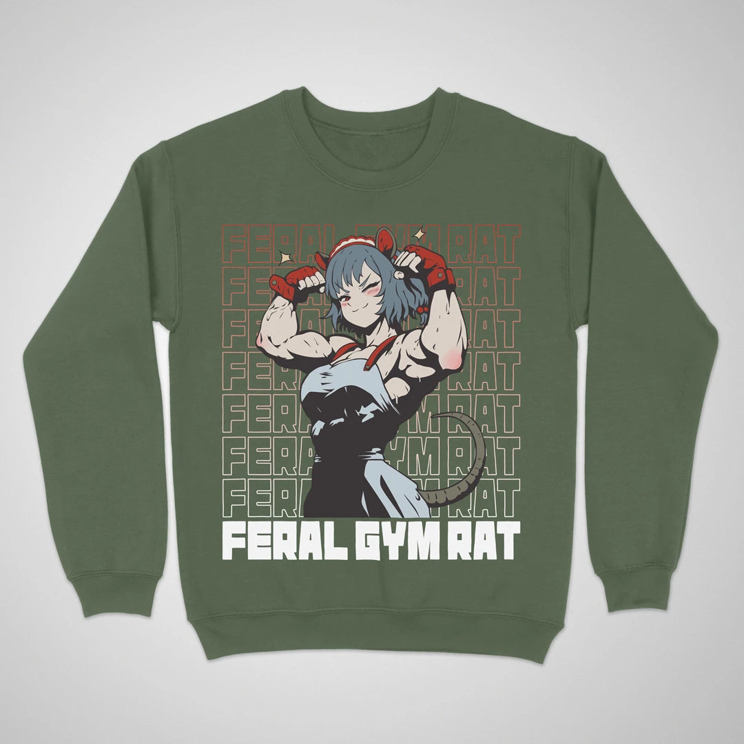 Feral Gym Rat Gen1 ❀ Crewneck