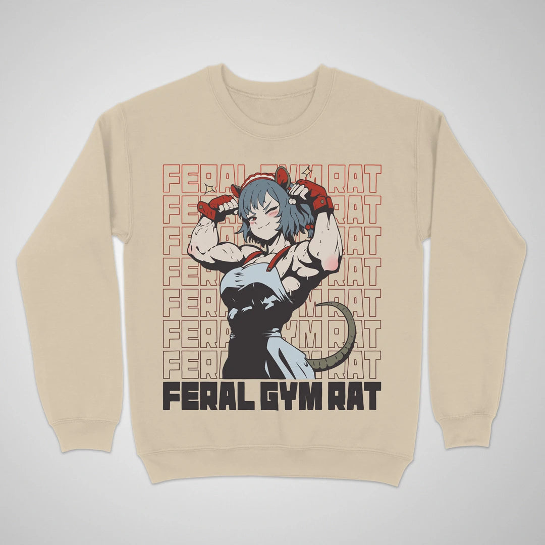 Feral Gym Rat Gen1 ❀ Crewneck