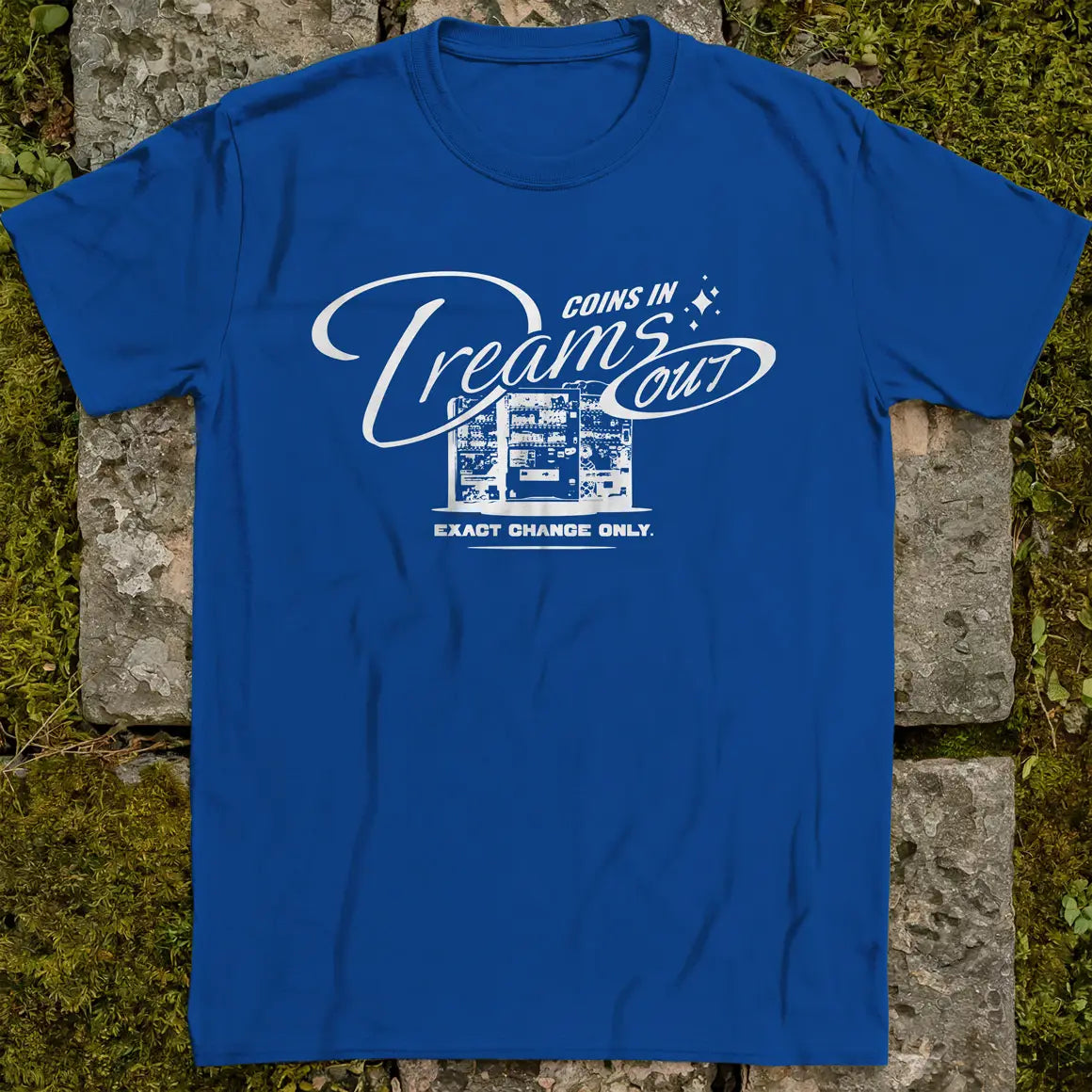 Coins In, Dreams Out BW ❀ T-shirt