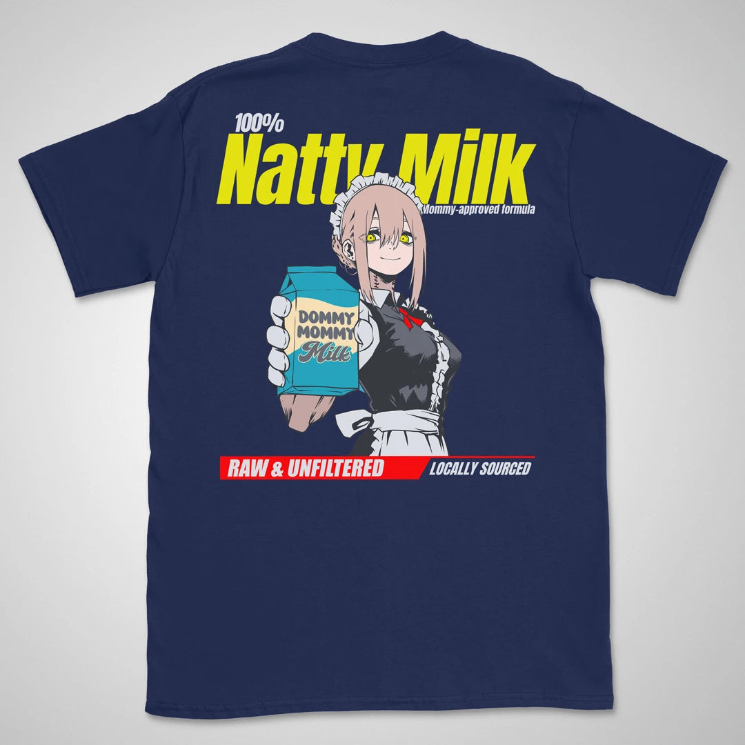 Natty Milk | back print ❀ T-shirt