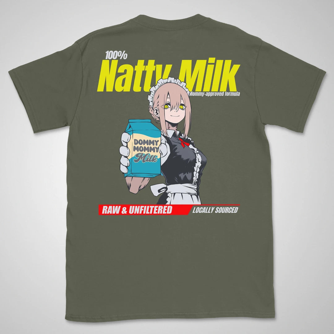 Natty Milk | back print ❀ T-shirt