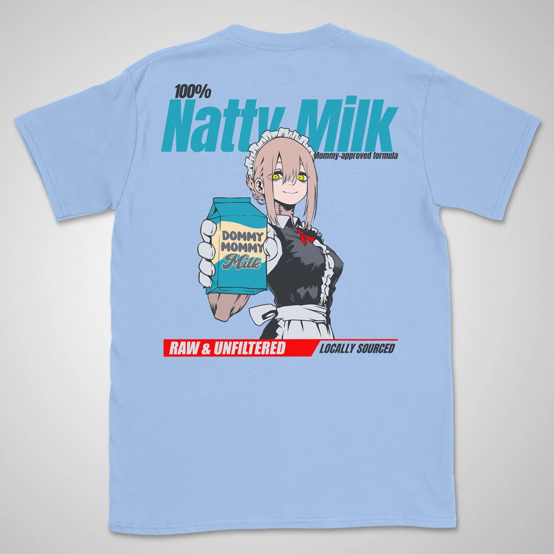 Natty Milk | back print ❀ T-shirt