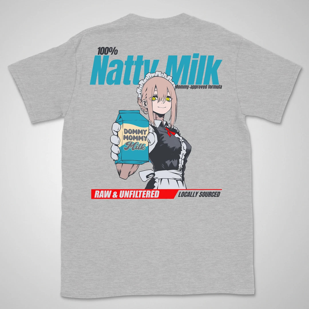 Natty Milk | back print ❀ T-shirt