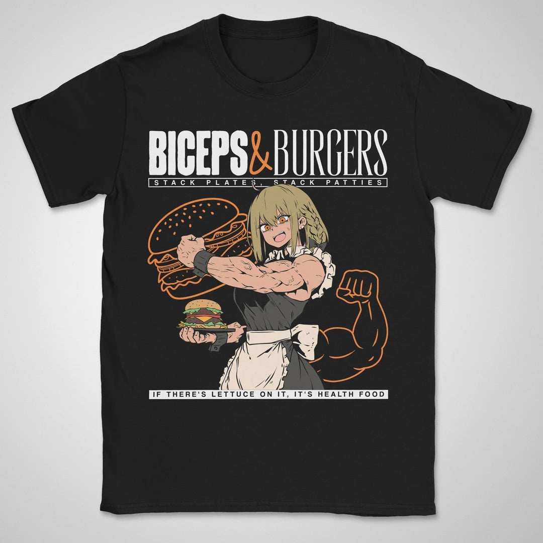 Biceps & Burgers ❀ T-shirt