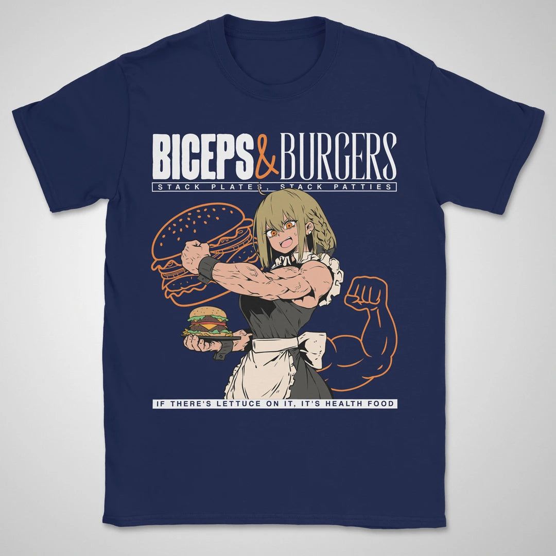 Biceps & Burgers ❀ T-shirt