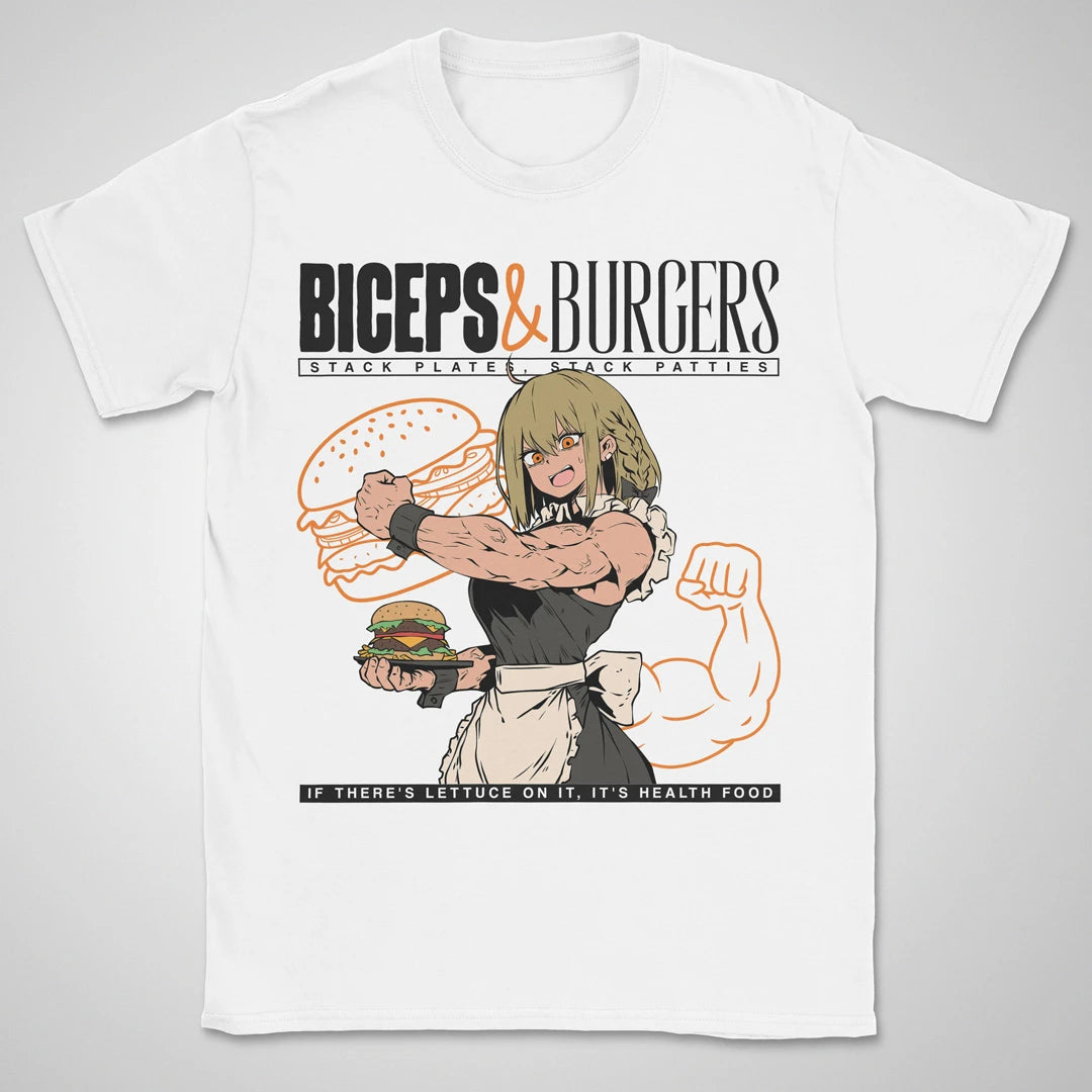 Biceps & Burgers ❀ T-shirt