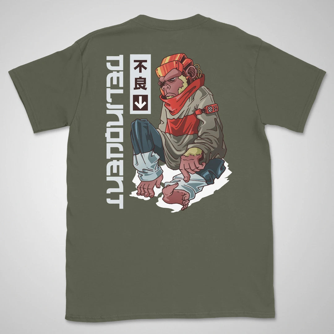 Delinquent | back print ❀ T-shirt