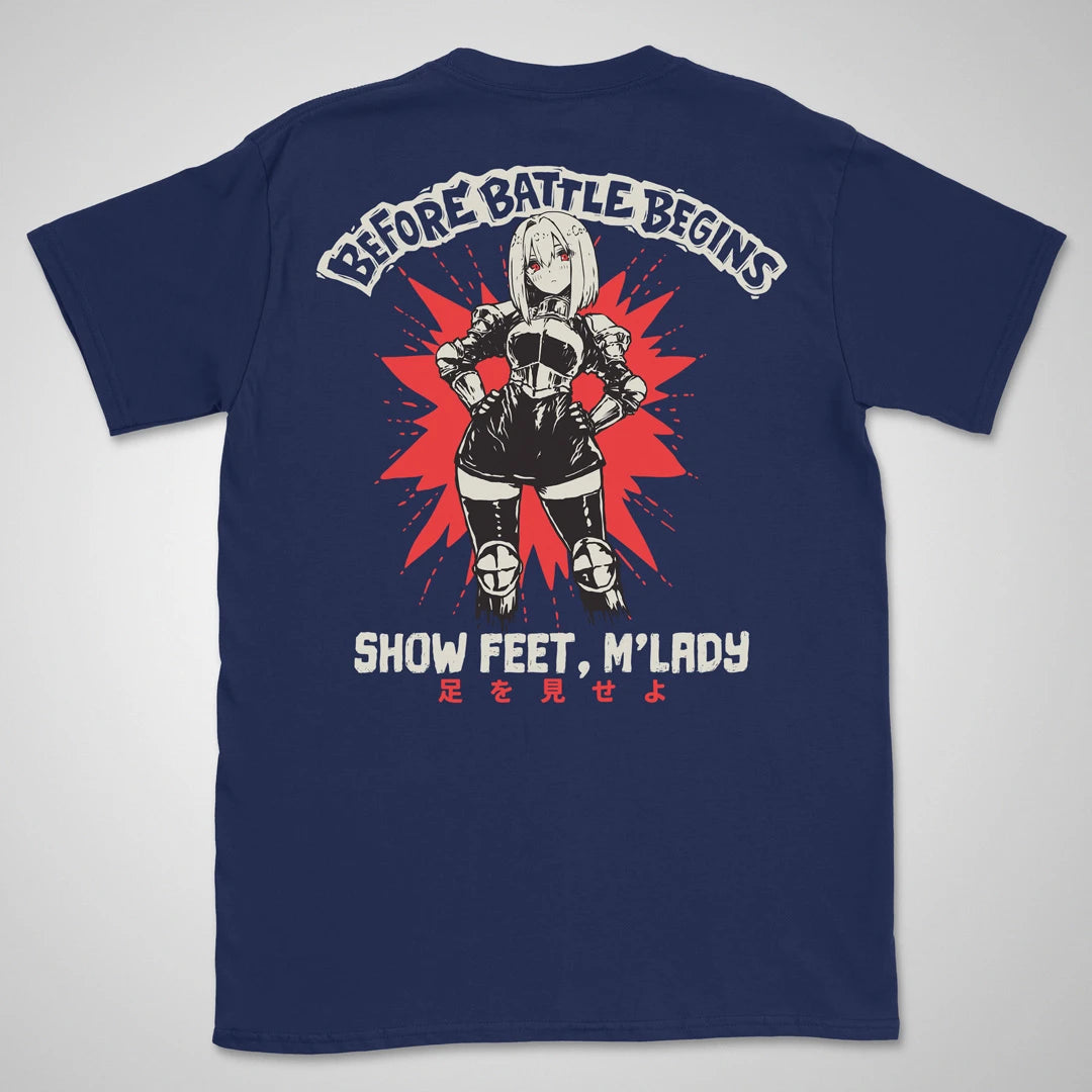 Show Feet M'Lady | back print ❀ T-shirt