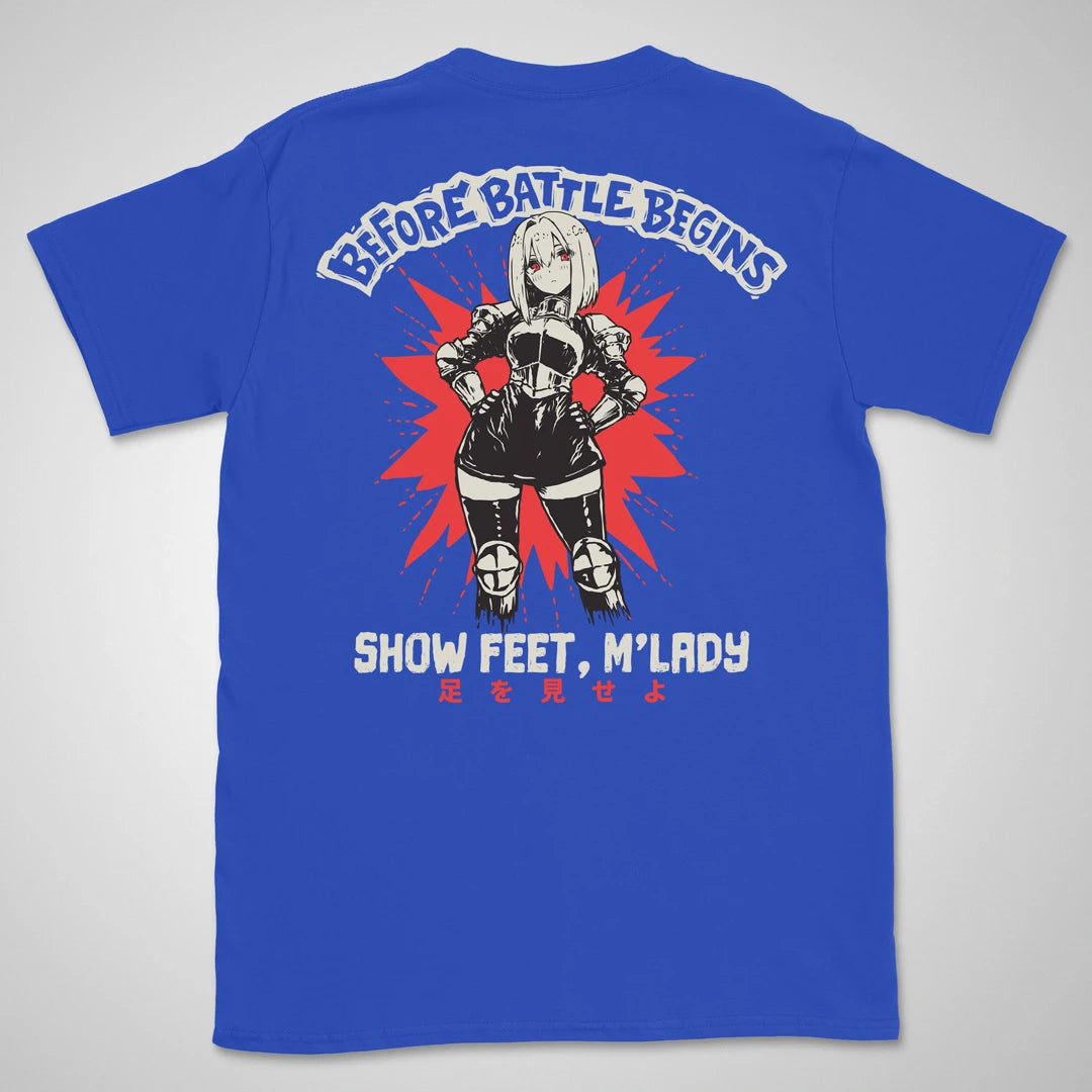 Show Feet M'Lady | back print ❀ T-shirt