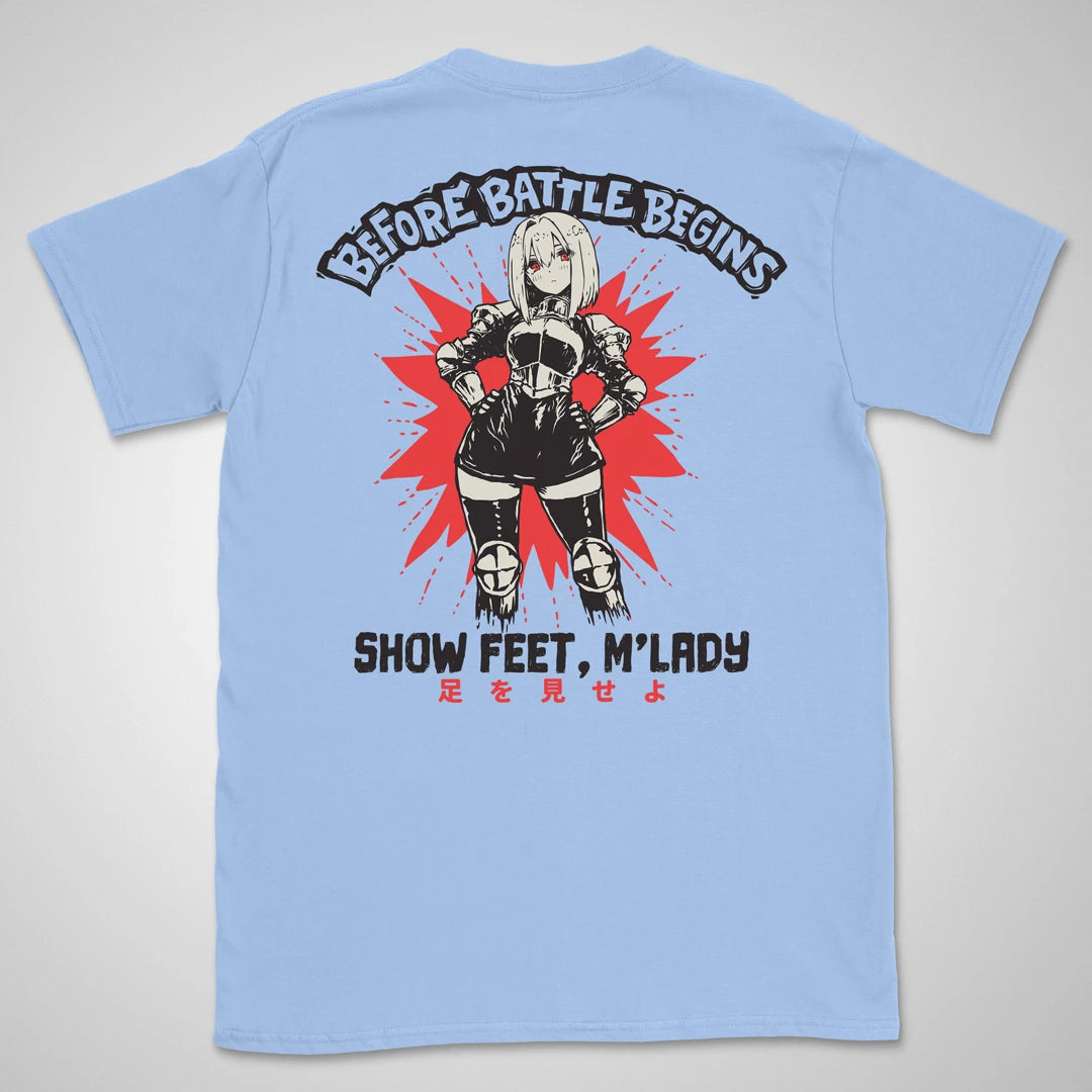 Show Feet M'Lady | back print ❀ T-shirt