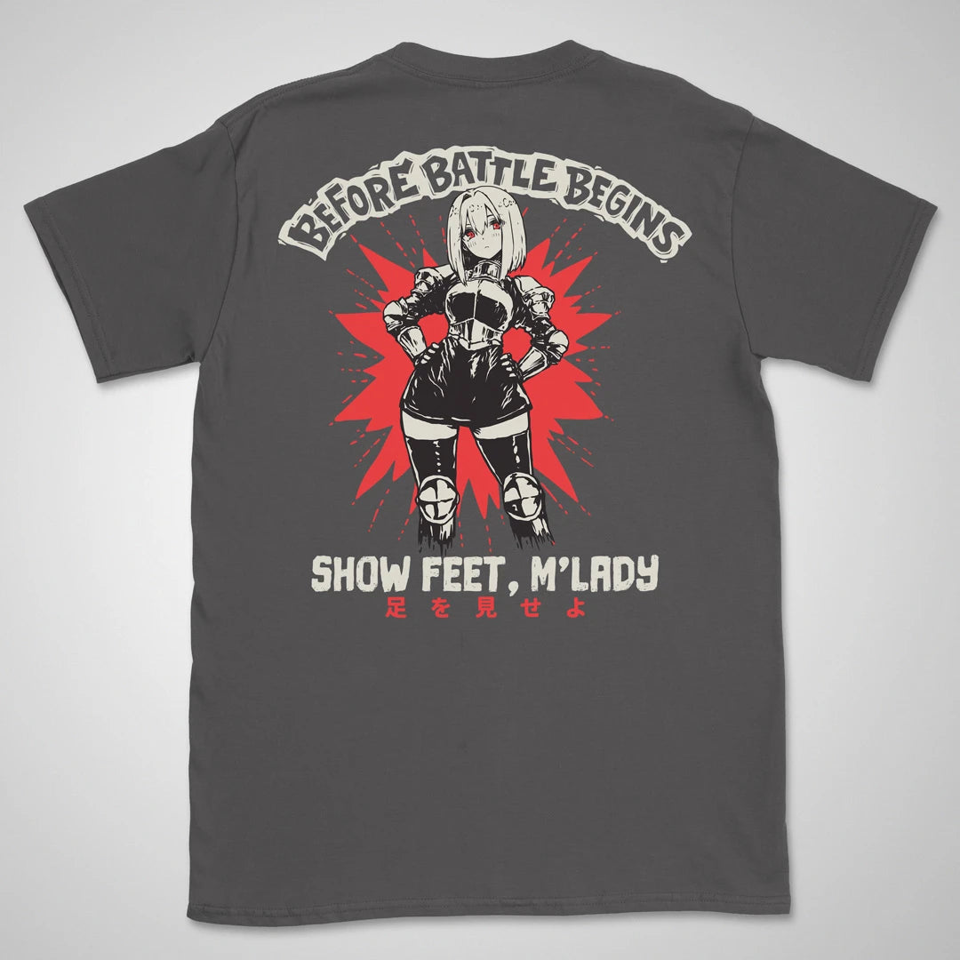 Show Feet M'Lady | back print ❀ T-shirt