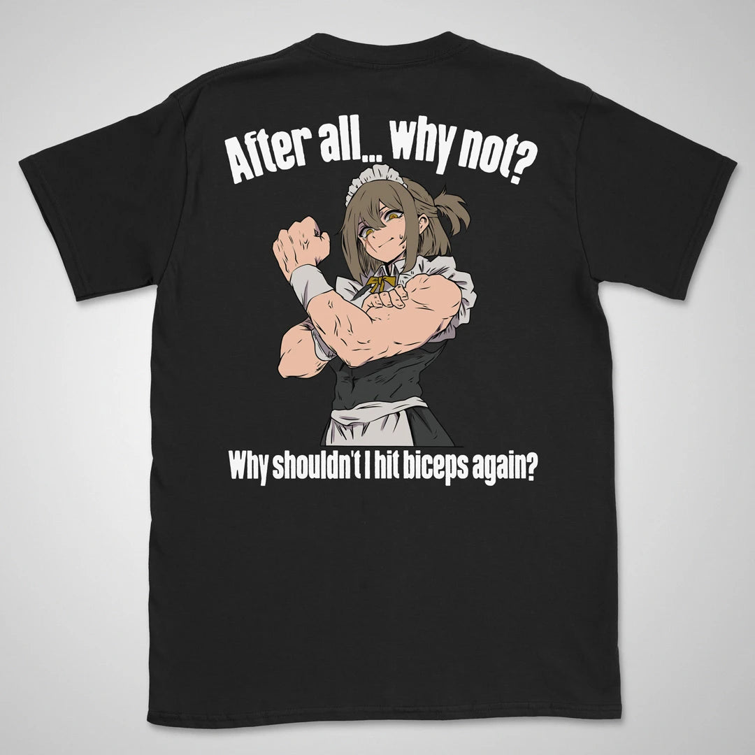 Biceps Again | back print ❀ T-shirt