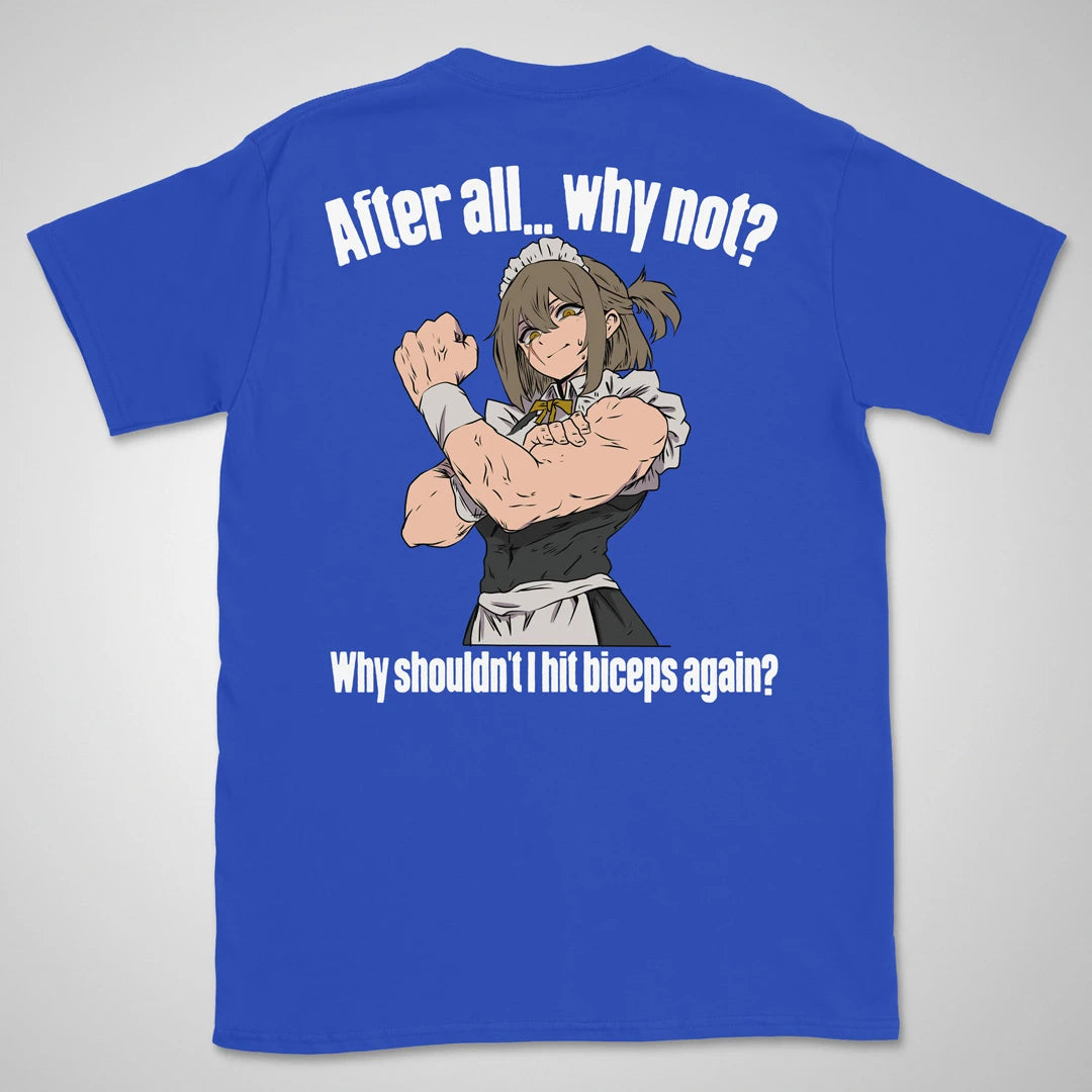 Biceps Again | back print ❀ T-shirt