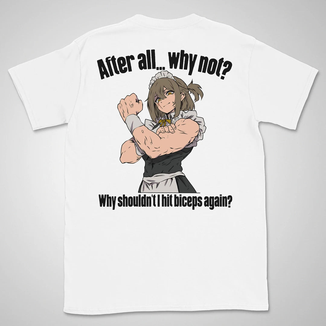 Biceps Again | back print ❀ T-shirt