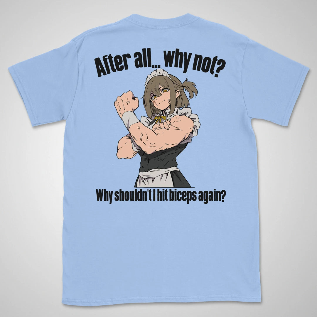 Biceps Again | back print ❀ T-shirt