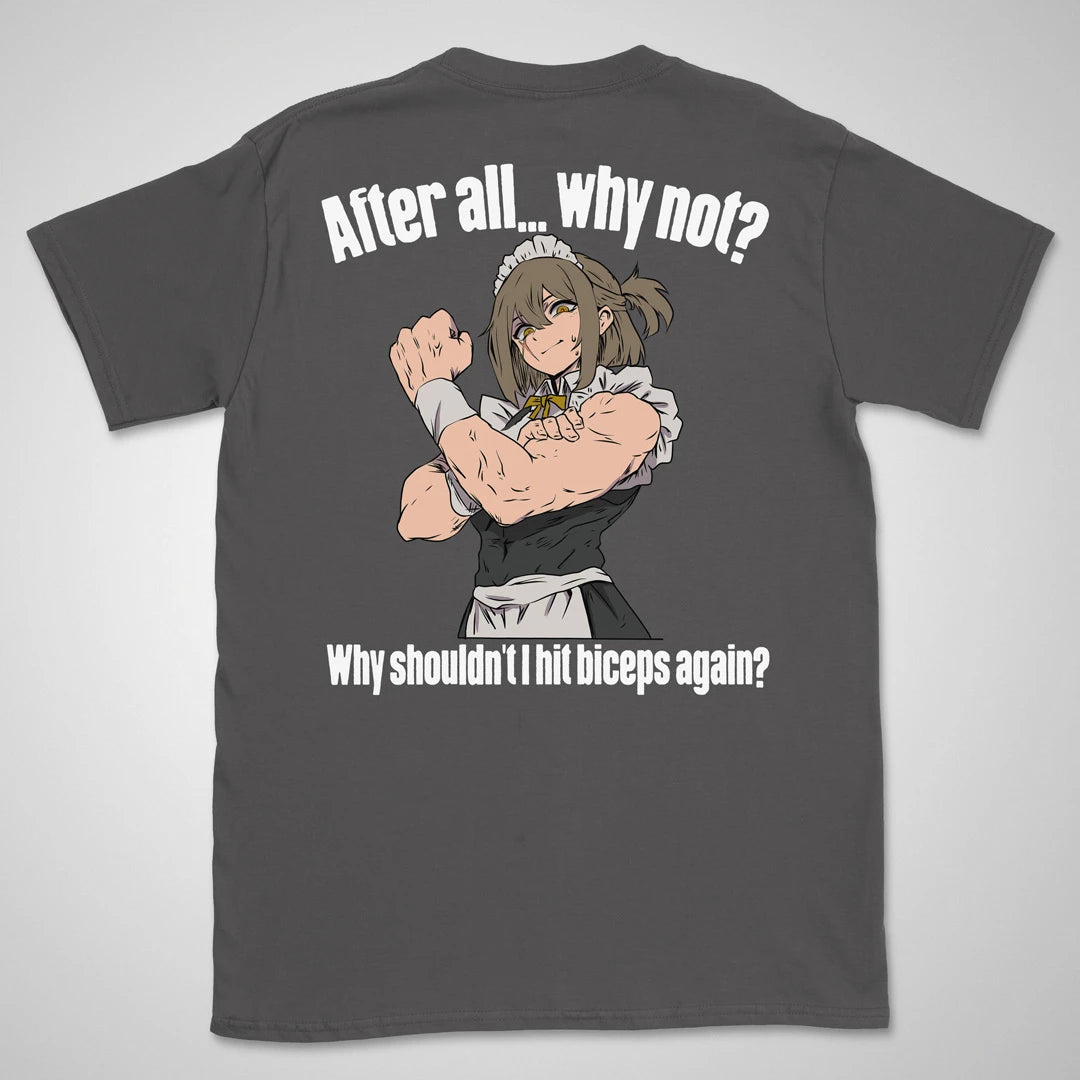 Biceps Again | back print ❀ T-shirt