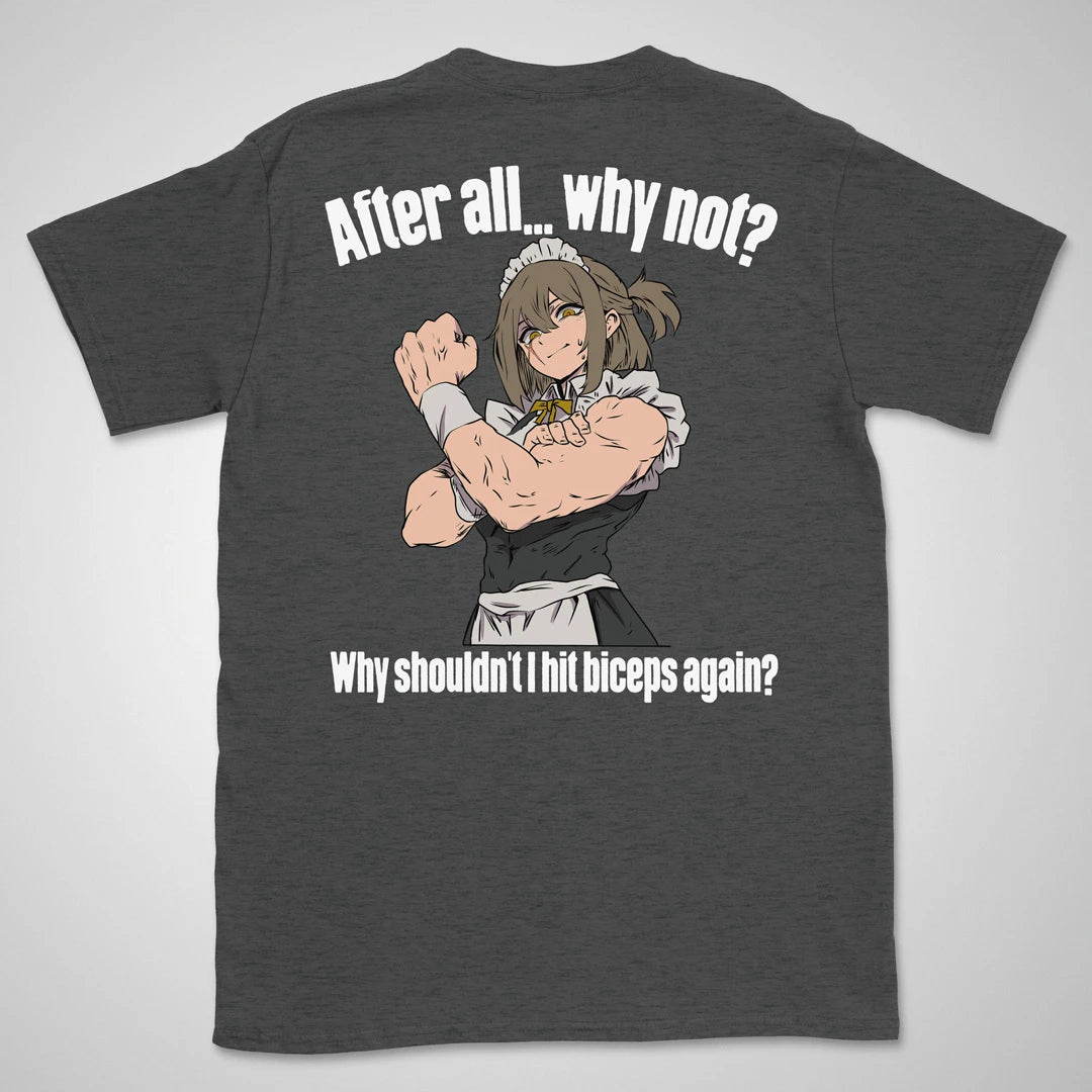 Biceps Again | back print ❀ T-shirt