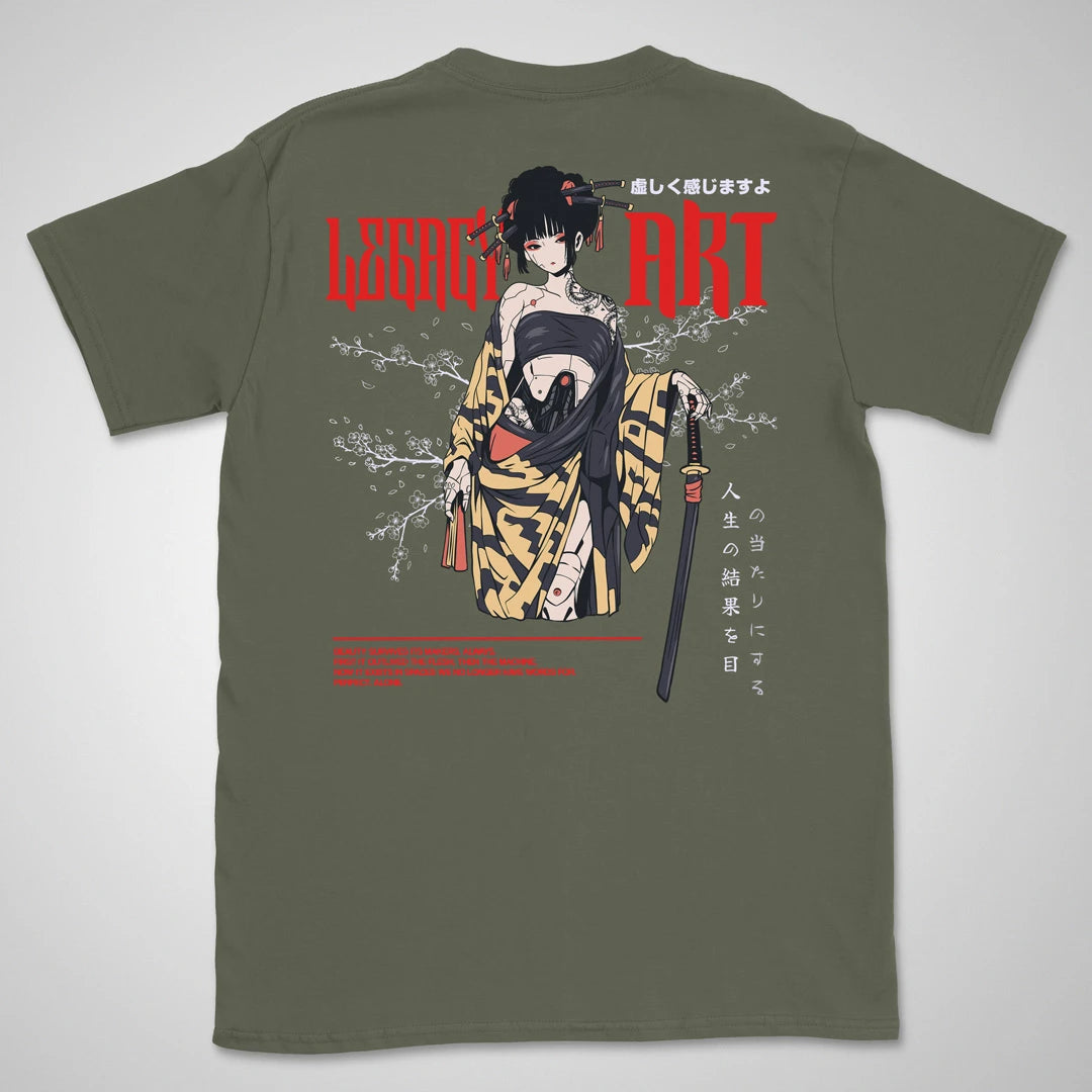 Legacy Art | back print ❀ T-shirt