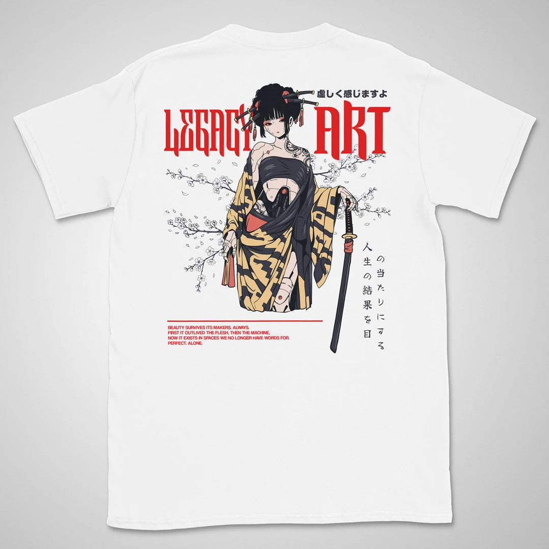Legacy Art | back print ❀ T-shirt
