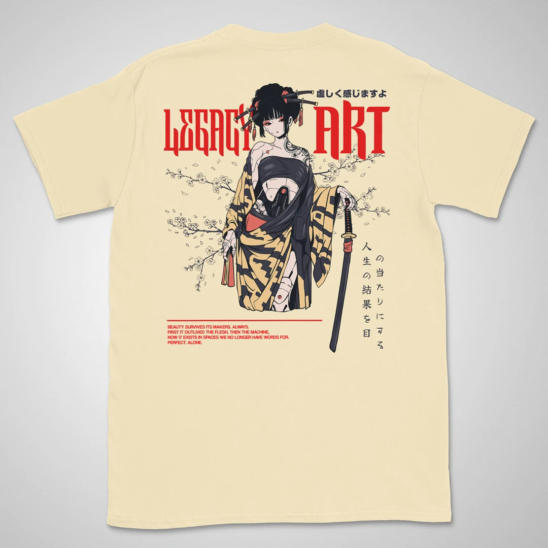 Legacy Art | back print ❀ T-shirt