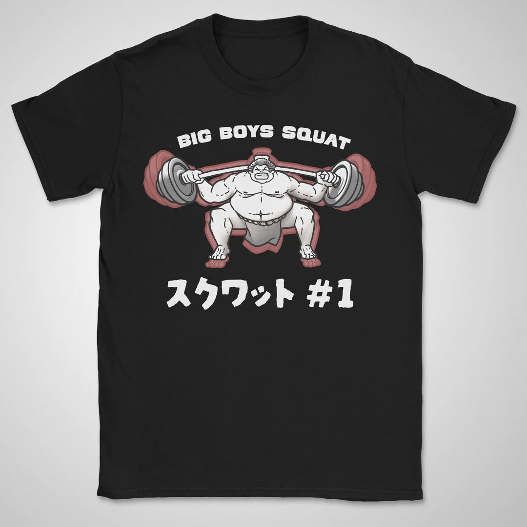 Big Boys Squat ❀ T-shirt