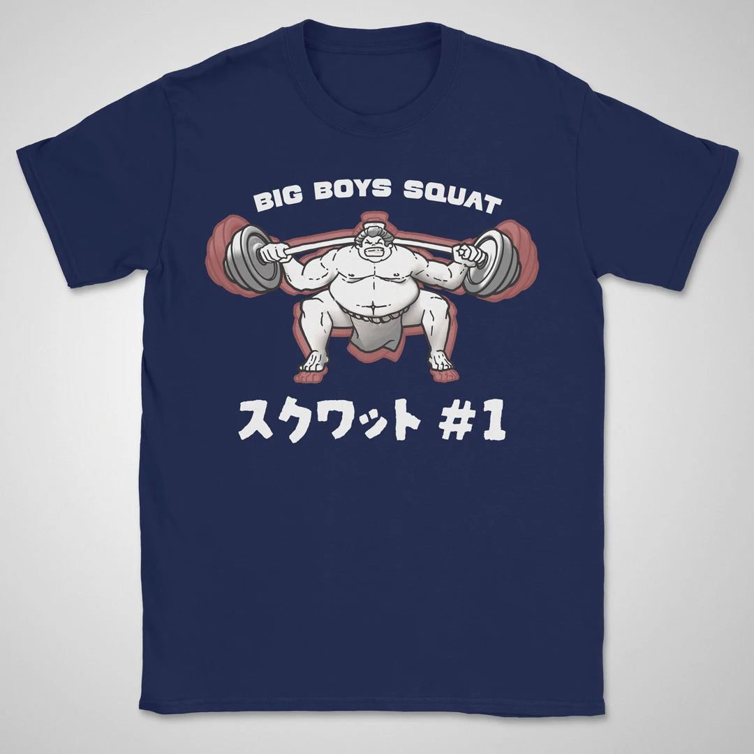 Big Boys Squat ❀ T-shirt