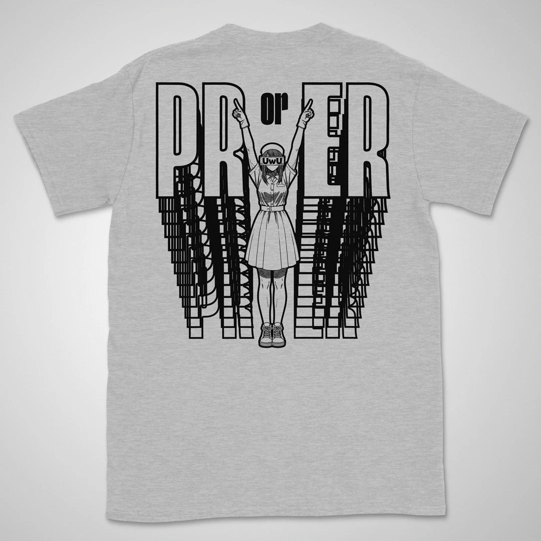 PR or ER | back print ❀ T-shirt