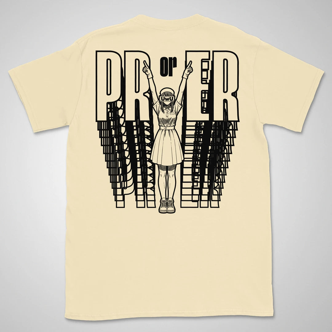 PR or ER | back print ❀ T-shirt