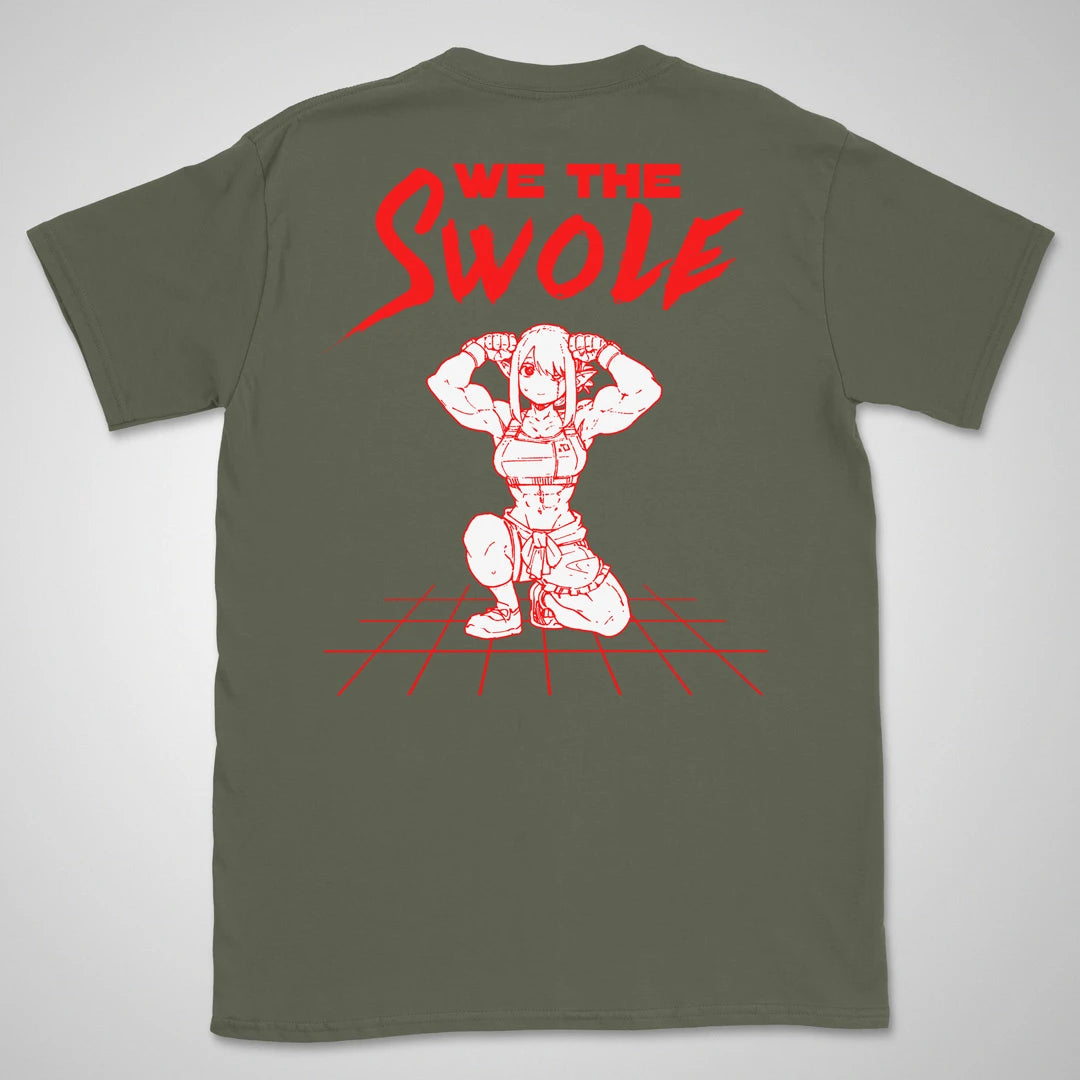 We The Swole | back print ❀ T-shirt