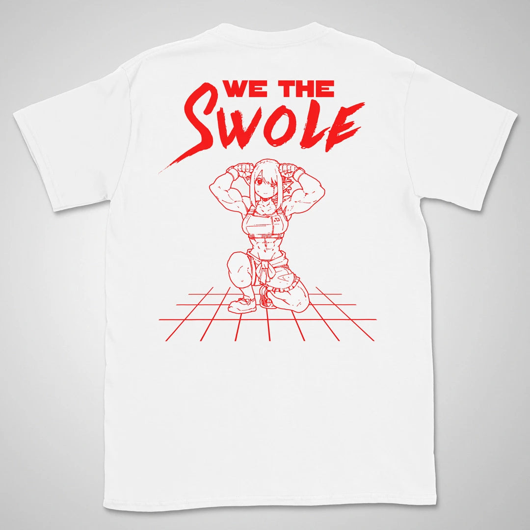 We The Swole | back print ❀ T-shirt