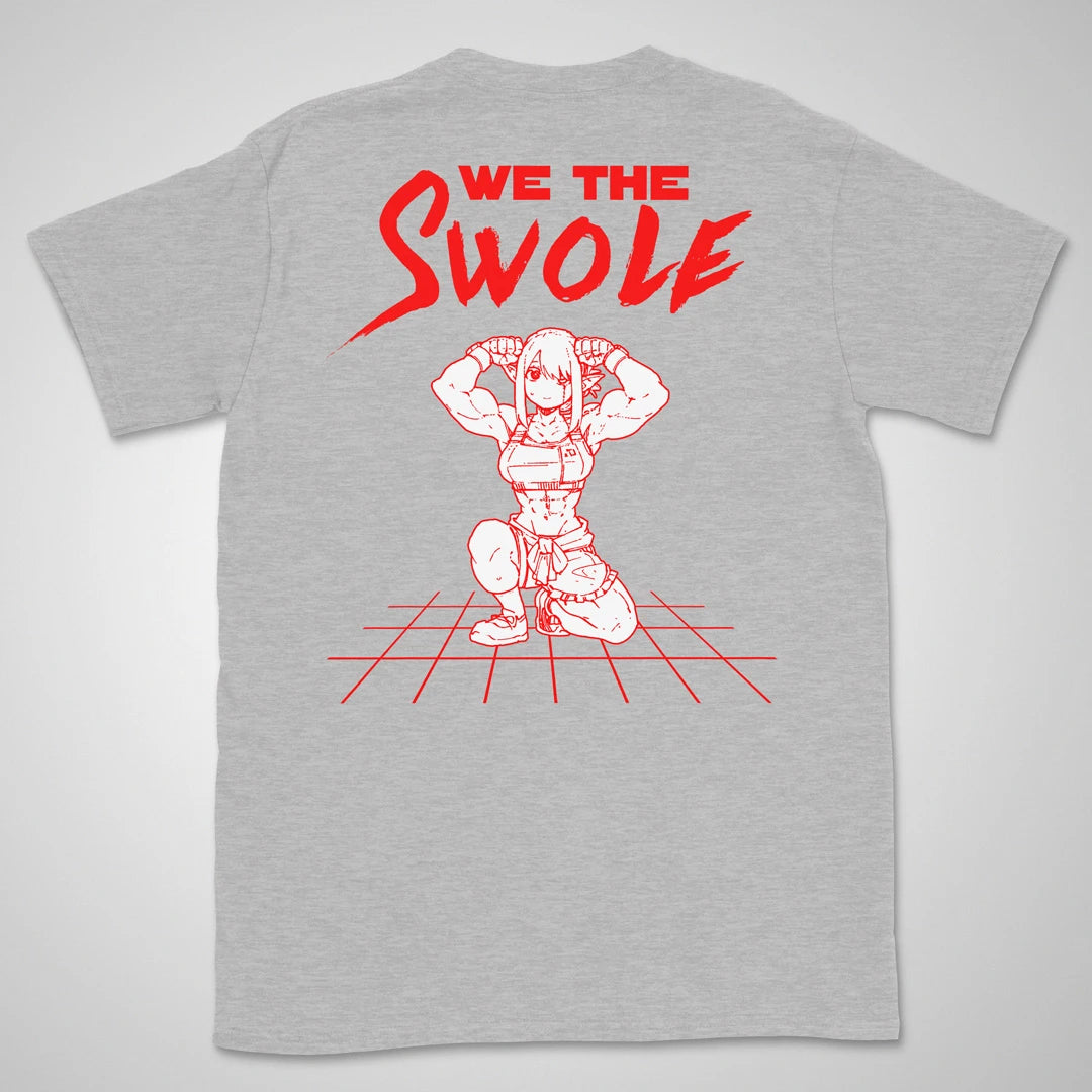 We The Swole | back print ❀ T-shirt