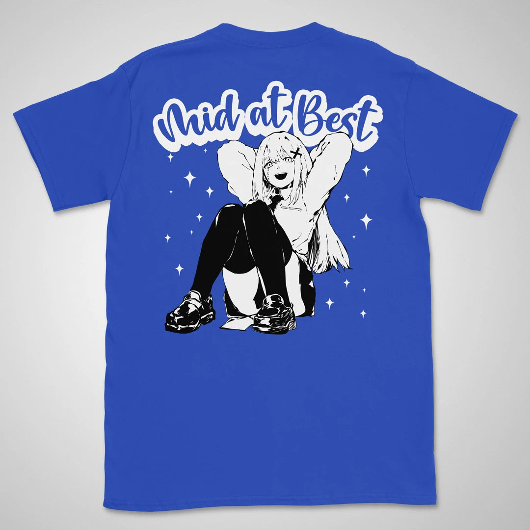 Mid At Best | back print ❀ T-shirt