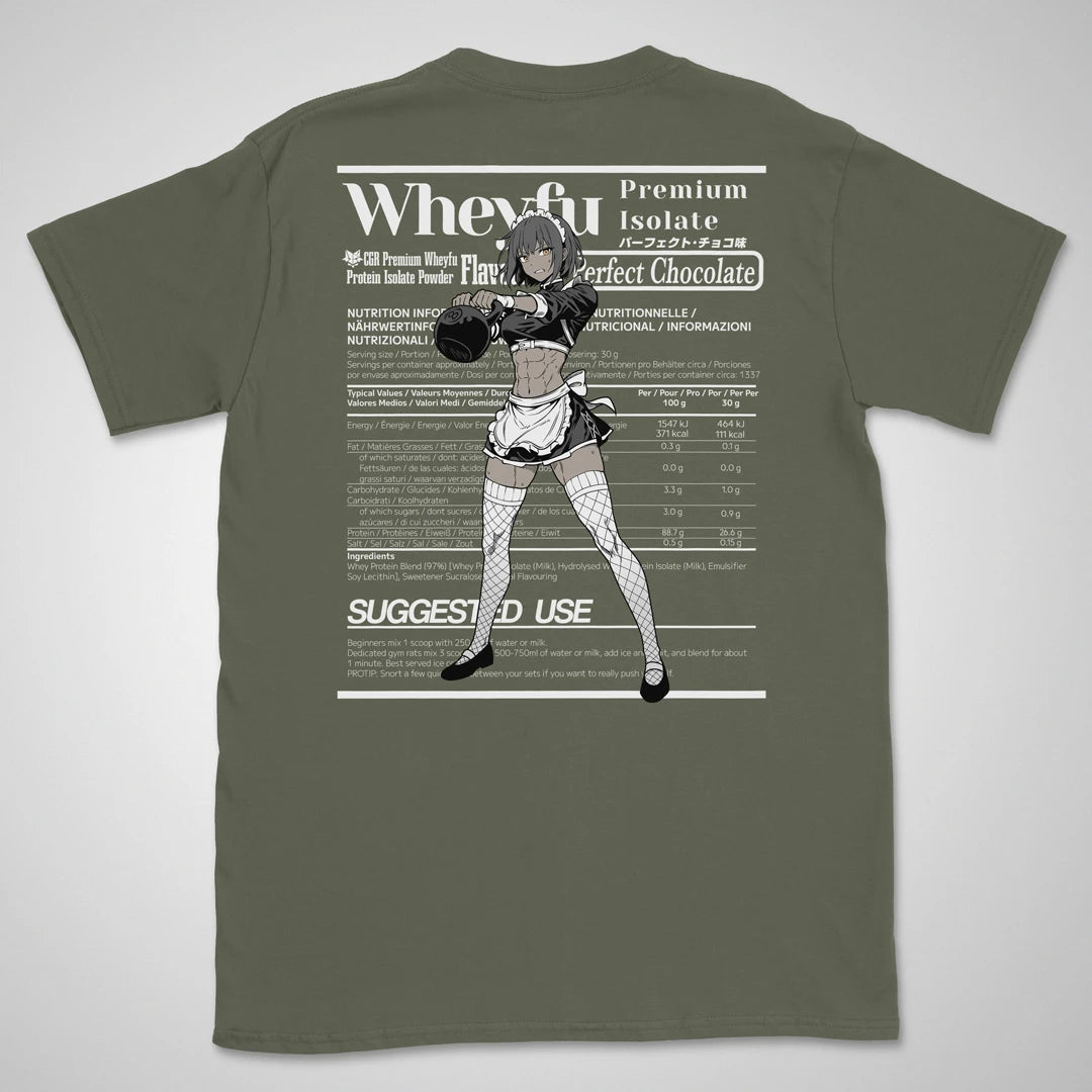 Wheyfu Perfect Chocolate | back print ❀ T-shirt