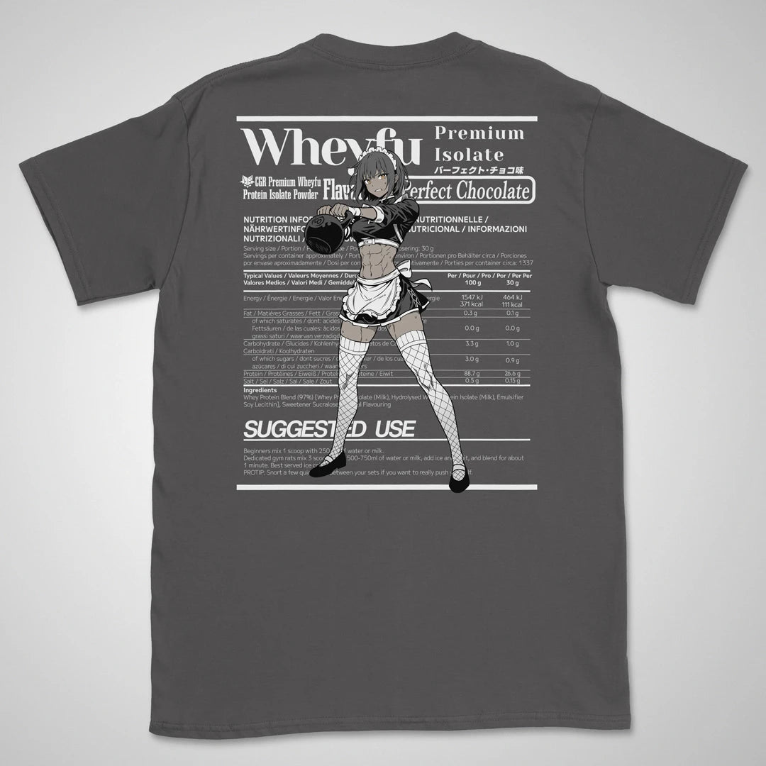 Wheyfu Perfect Chocolate | back print ❀ T-shirt