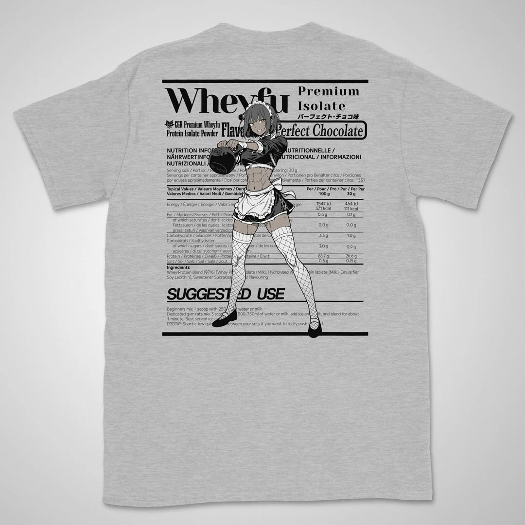 Wheyfu Perfect Chocolate | back print ❀ T-shirt