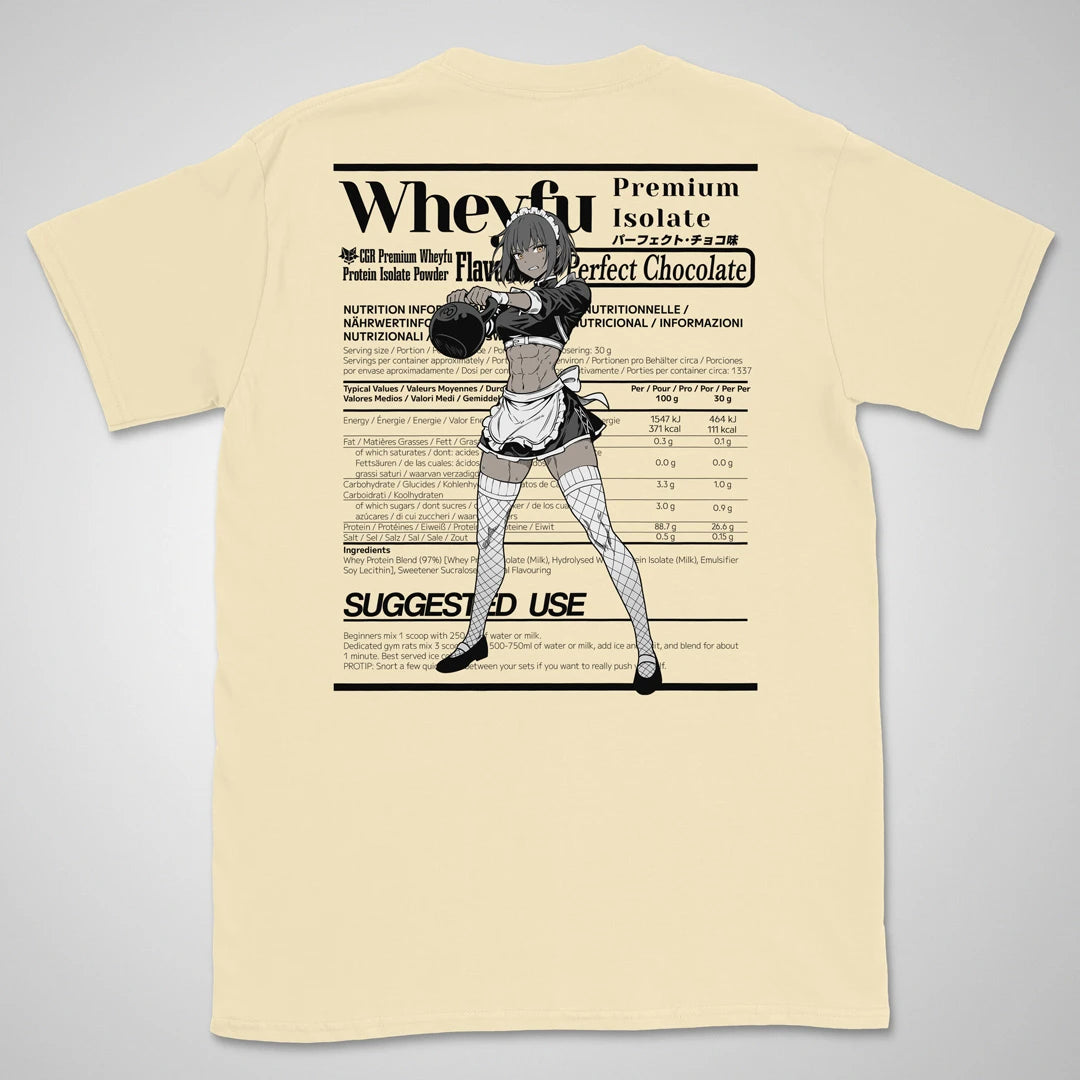 Wheyfu Perfect Chocolate | back print ❀ T-shirt