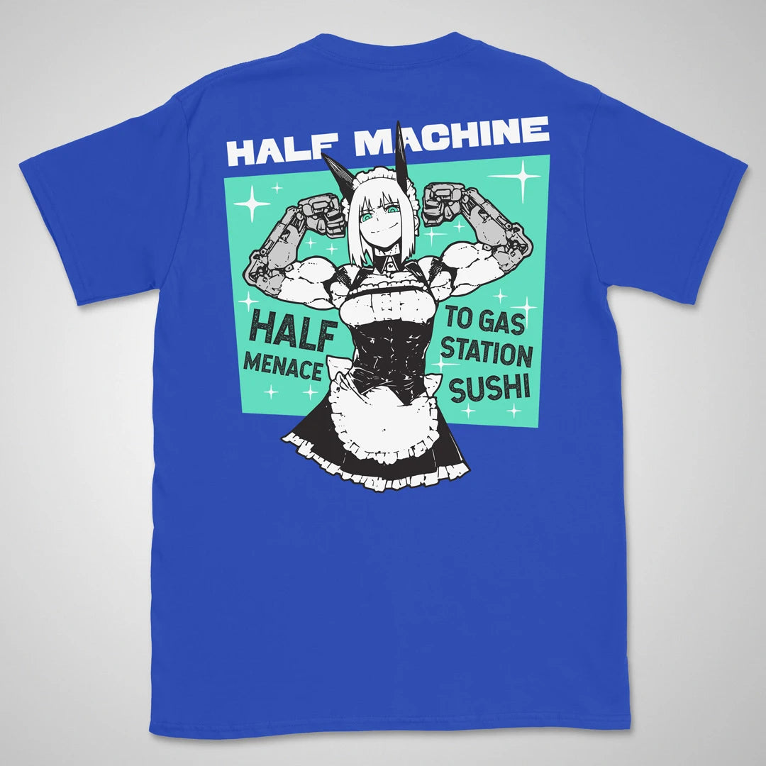 Half Machine | back print ❀ T-shirt