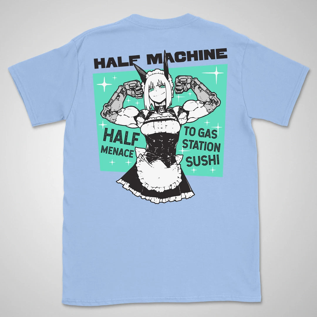 Half Machine | back print ❀ T-shirt