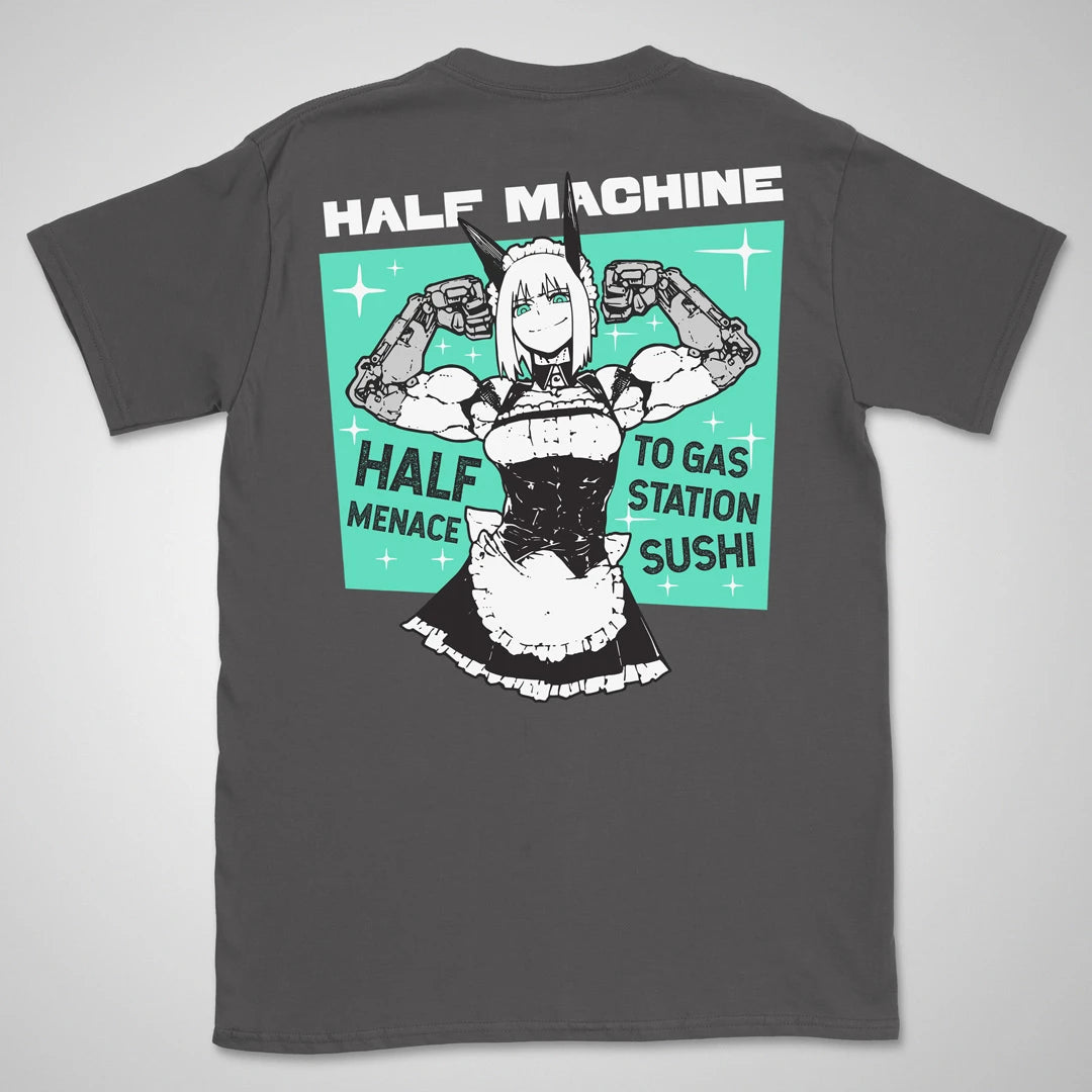 Half Machine | back print ❀ T-shirt