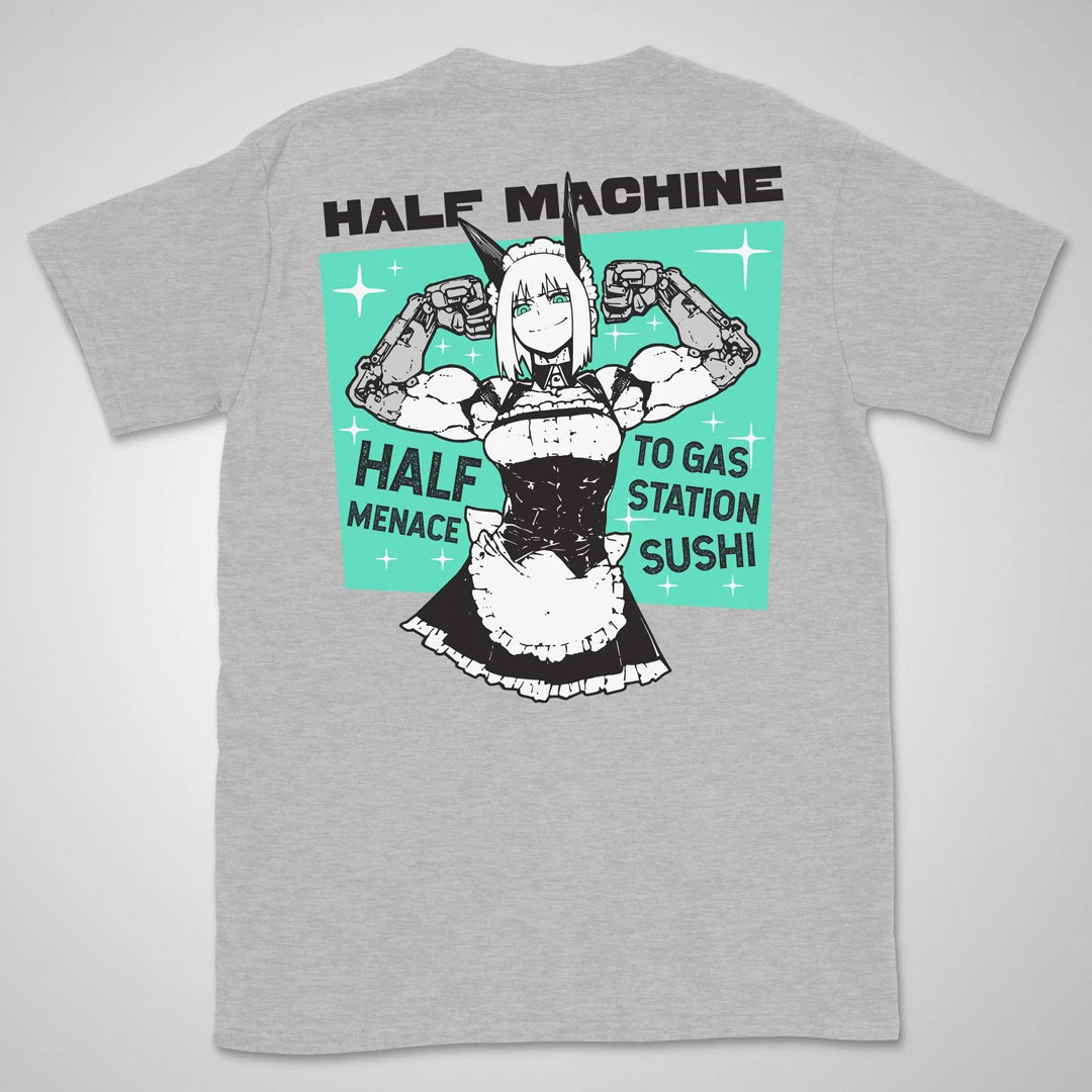 Half Machine | back print ❀ T-shirt