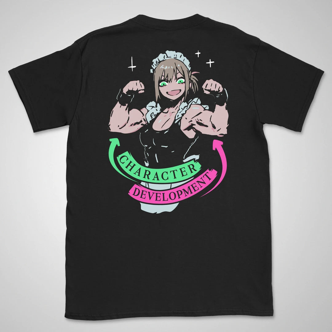 Character Development | back print ❀ T-shirt