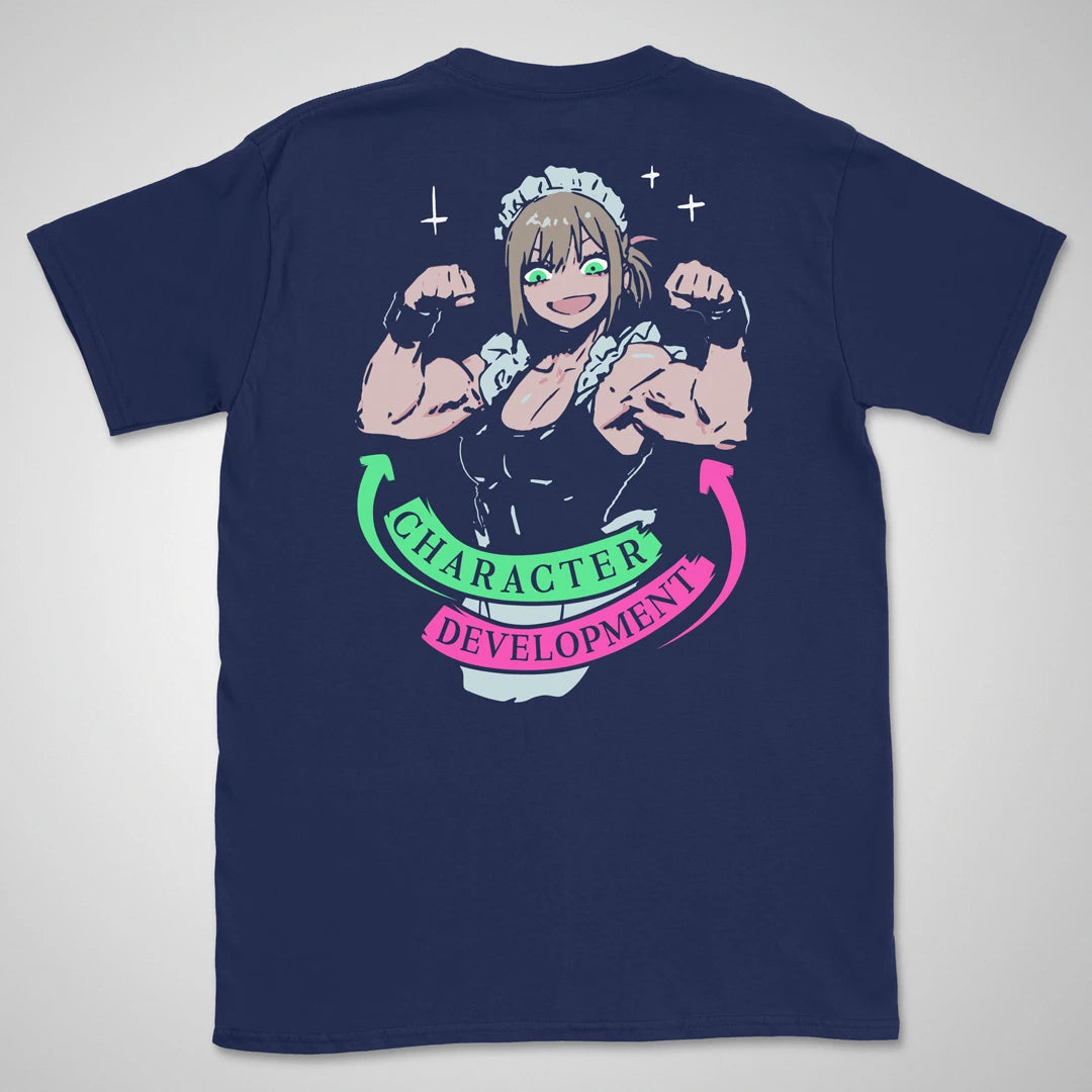 Character Development | back print ❀ T-shirt