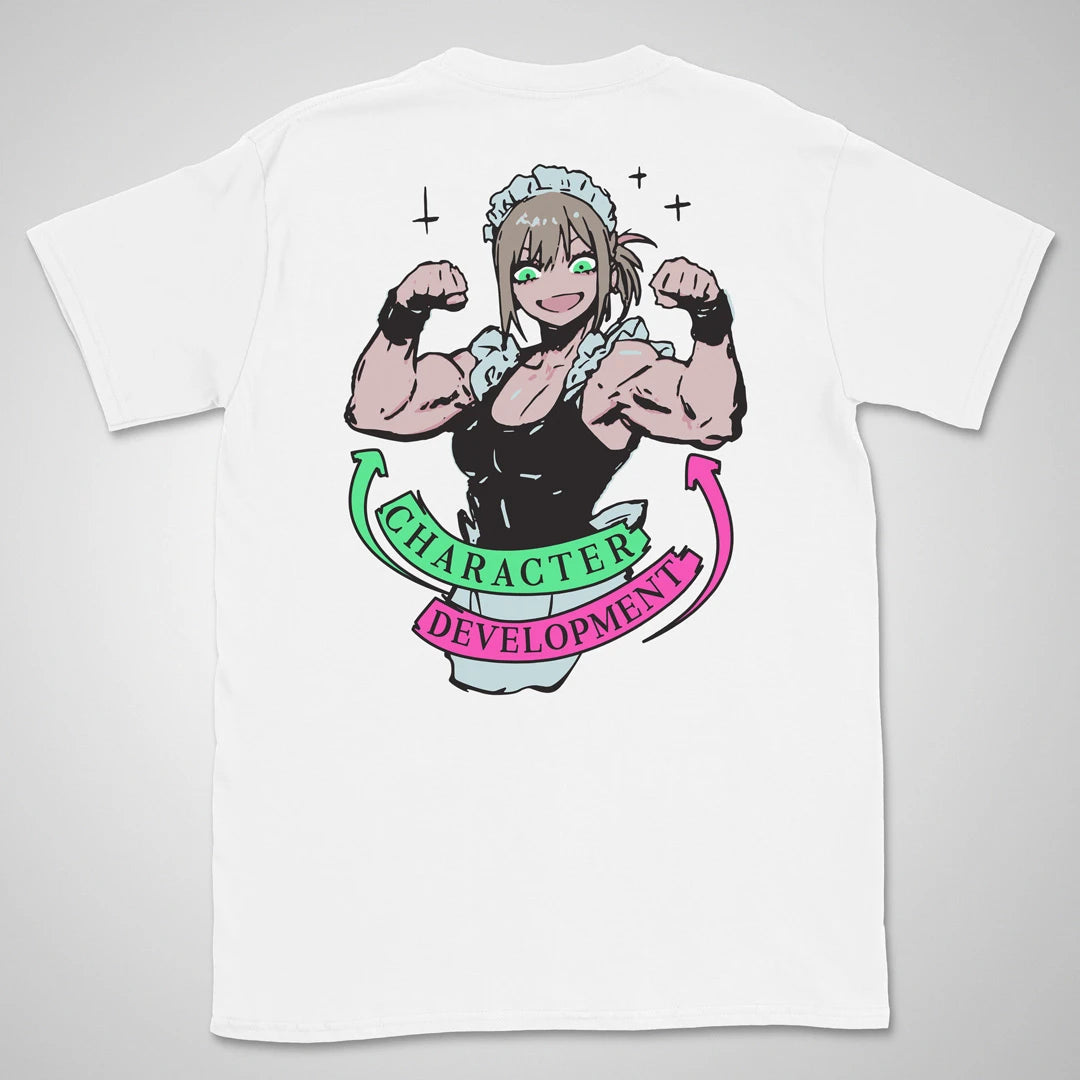 Character Development | back print ❀ T-shirt