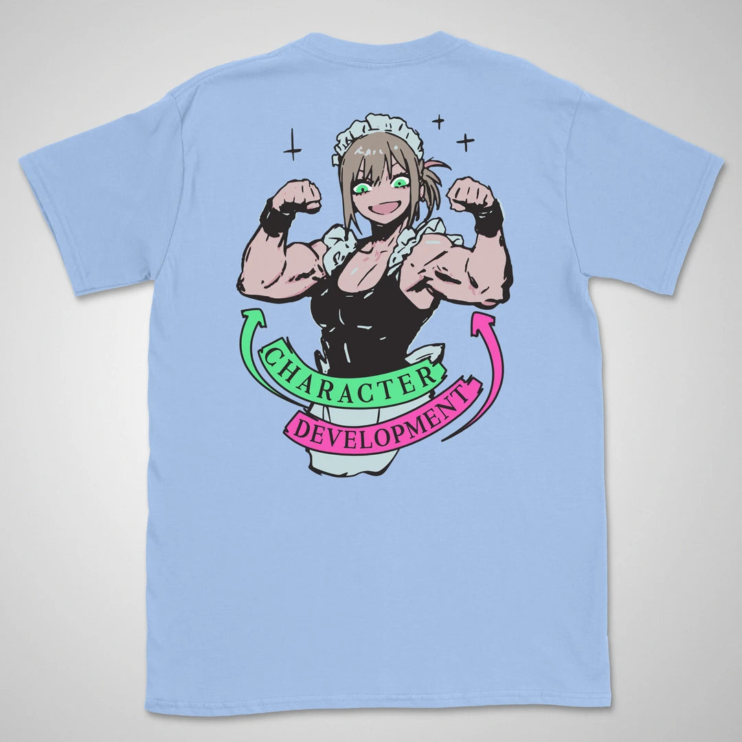 Character Development | back print ❀ T-shirt