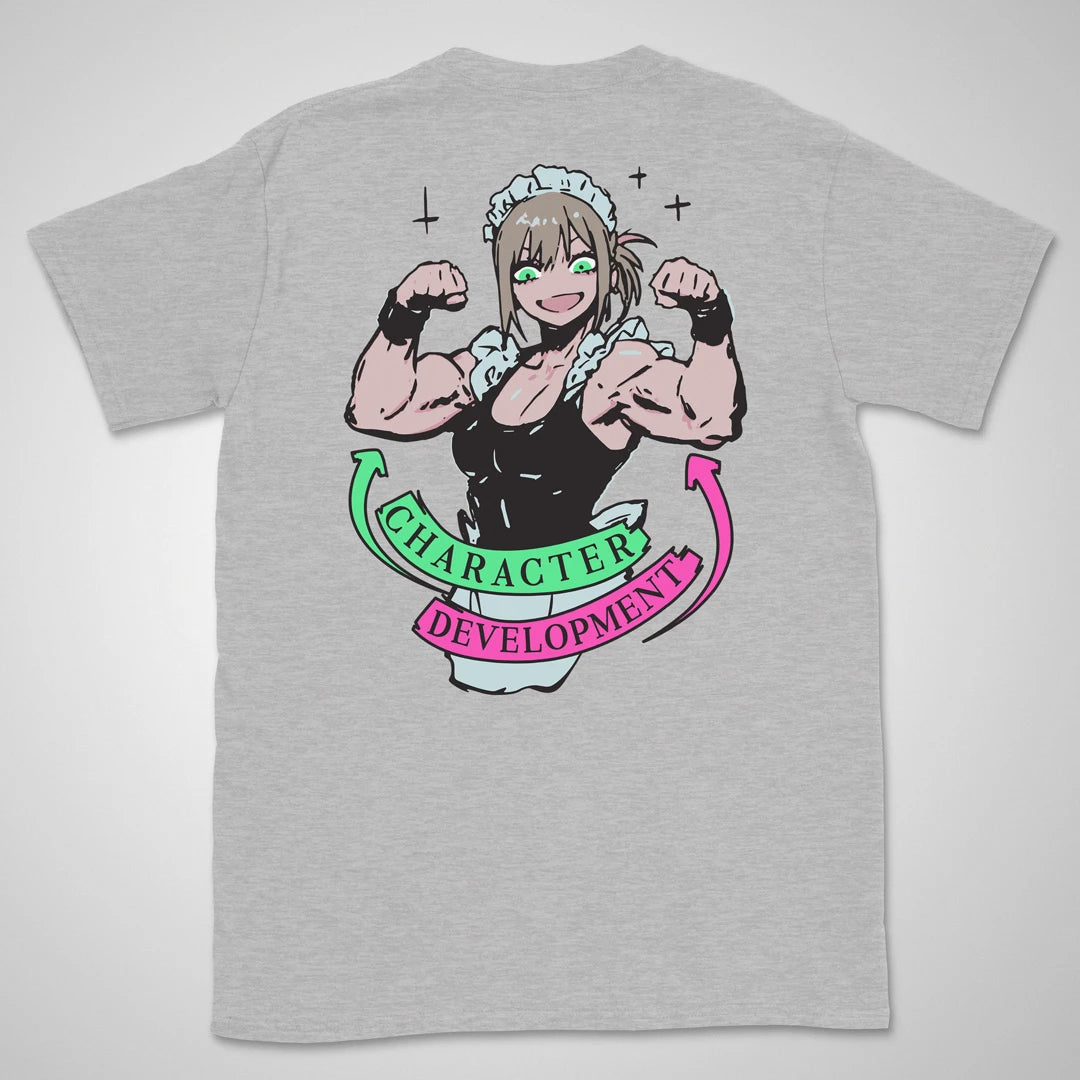 Character Development | back print ❀ T-shirt