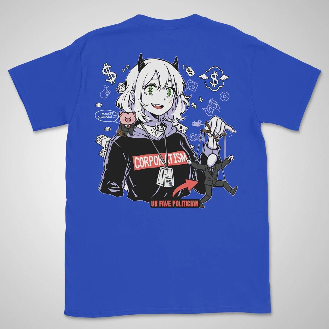 Corporatism | back print ❀ T-shirt