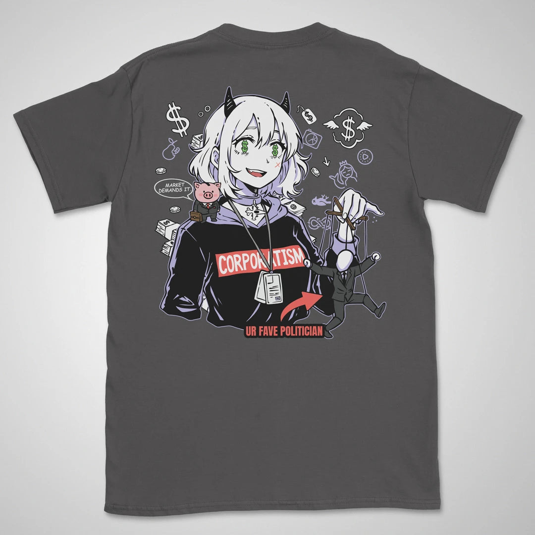 Corporatism | back print ❀ T-shirt